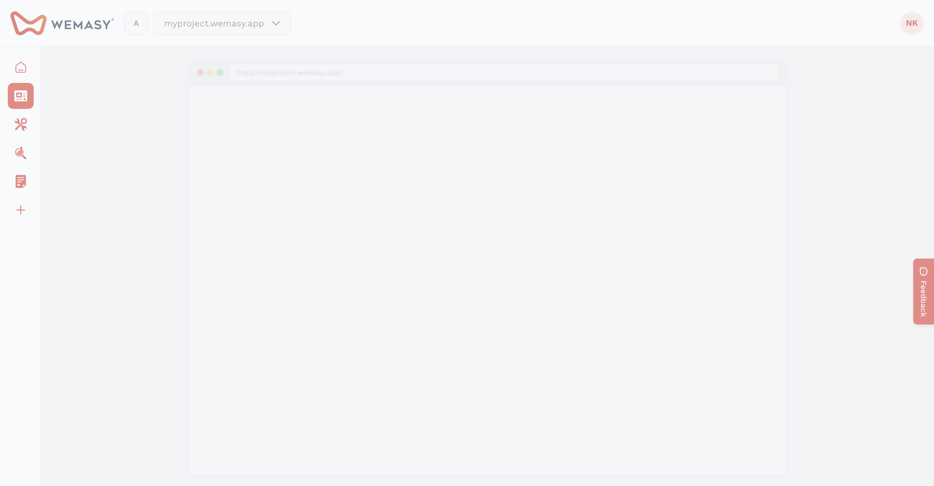 L'interface de l'assistant IA de WEMASY
