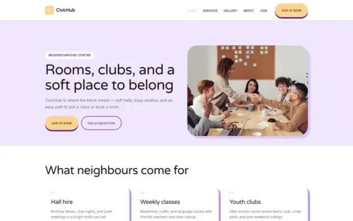 Thème CivicHub