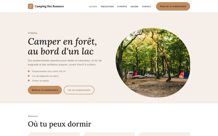 Thème Camping Het Bosmeer