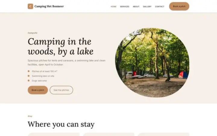 Thème Camping Het Bosmeer
