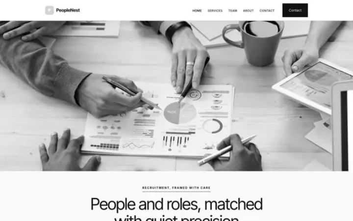 Site web pour recrutement