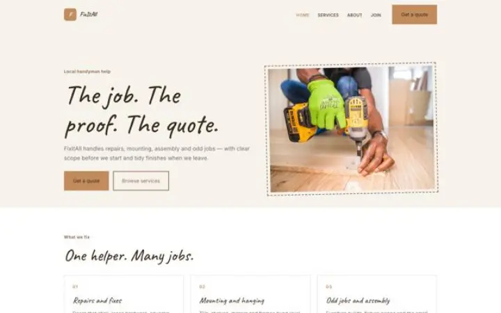 Thème FixItAll
