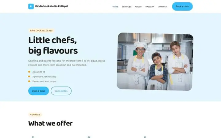 Thème Kinderkookstudio Pollepel