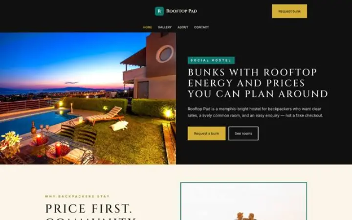 Thème Rooftop Pad